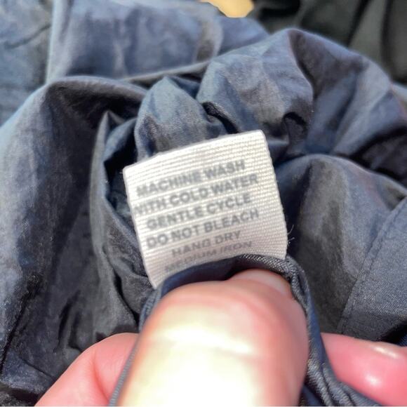 Anthropology | RYU Black All Weather Smocked Jacket Small - Picture 10 of 11